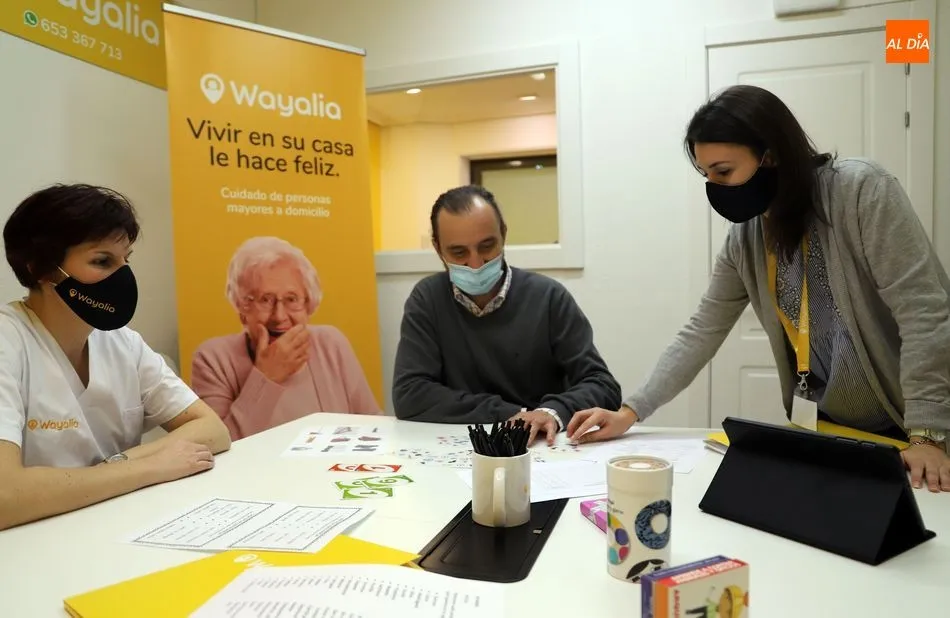 WAYALIA Salamanca está especializada en deterioro cognitivo con programas específicos de estimulación cognitiva para mejorar su calidad de vida y la de sus familiares | Fotos: LYDIA GONZÁLEZ
