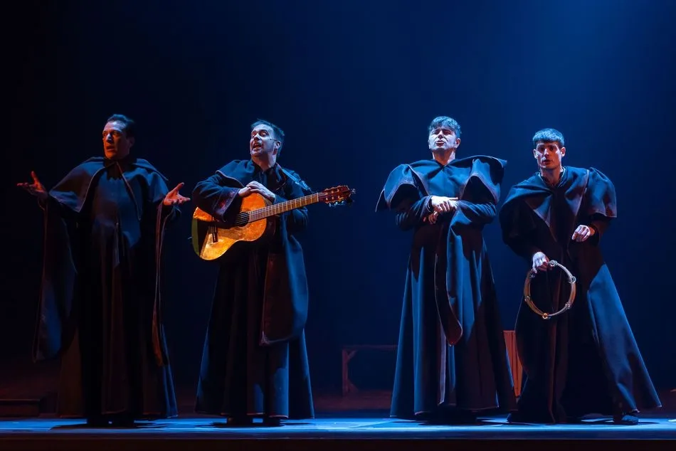 Un instante de la obra que se podrá ver en el Liceo - Compañía Ron Lalá