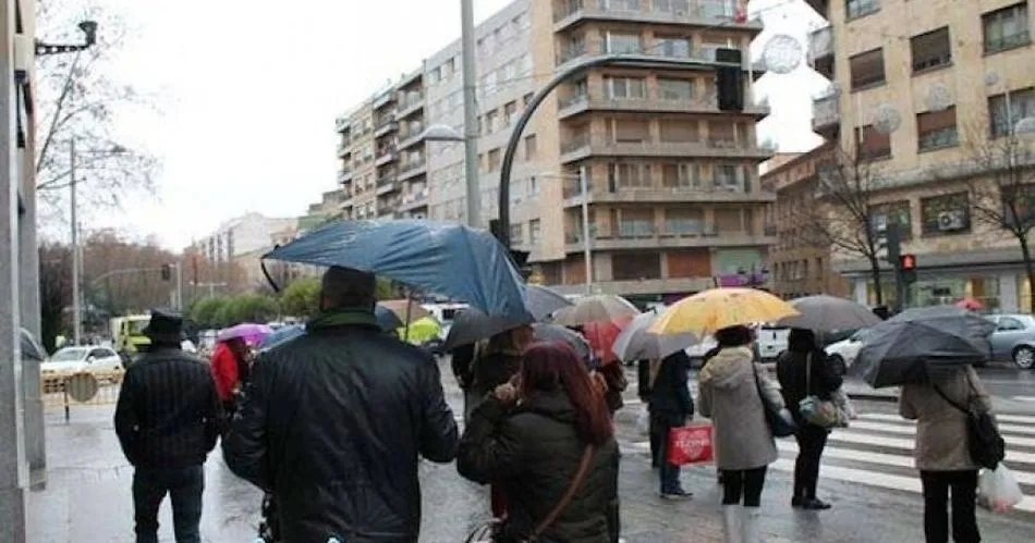 La borrasca Dora va remitiendo en Salamanca y las temperaturas comienzan a subir a partir de mañana
