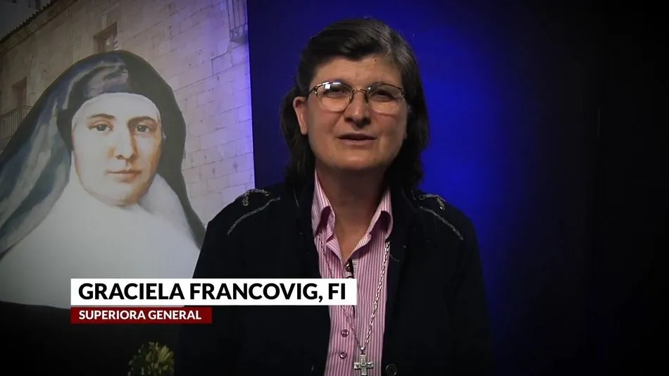 La superiora general, Graciela Francovig - Hijas de Jesús