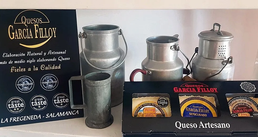 Los productos de Quesos García Filloy se pueden adquirir en su web quesosfilloy.com