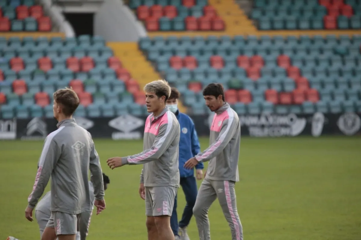 Duma, durante un entrenamiento / Salamanca CF UDS