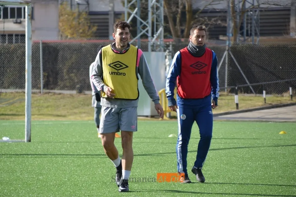 Álvaro Tejedor, junto a Uxío da Pena / Carlos Cuervo