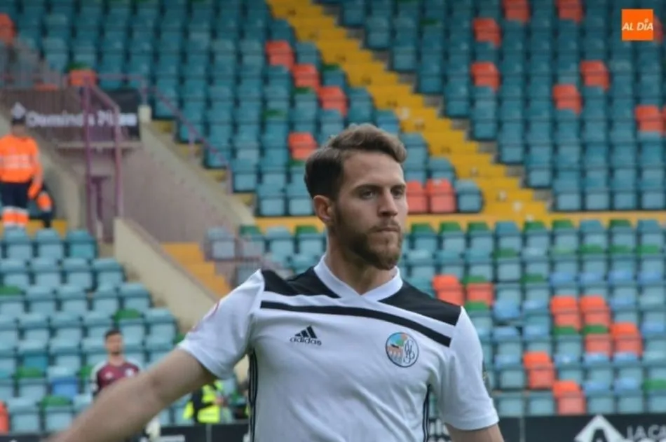 Iván Calero, en una imagen de su paso por el Salamanca UDS