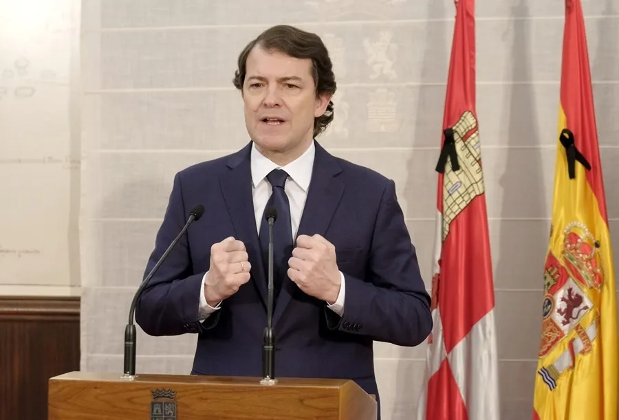 Alfonso Fernández Mañueco, presidente de Castilla y León