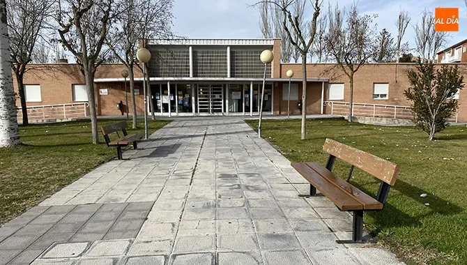 Sanidad ha retirado las casetas destinadas a la espera en el centro de salud de Peñaranda