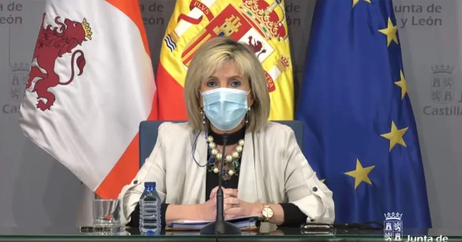 La consejera de Sanidad, Verónica Casado