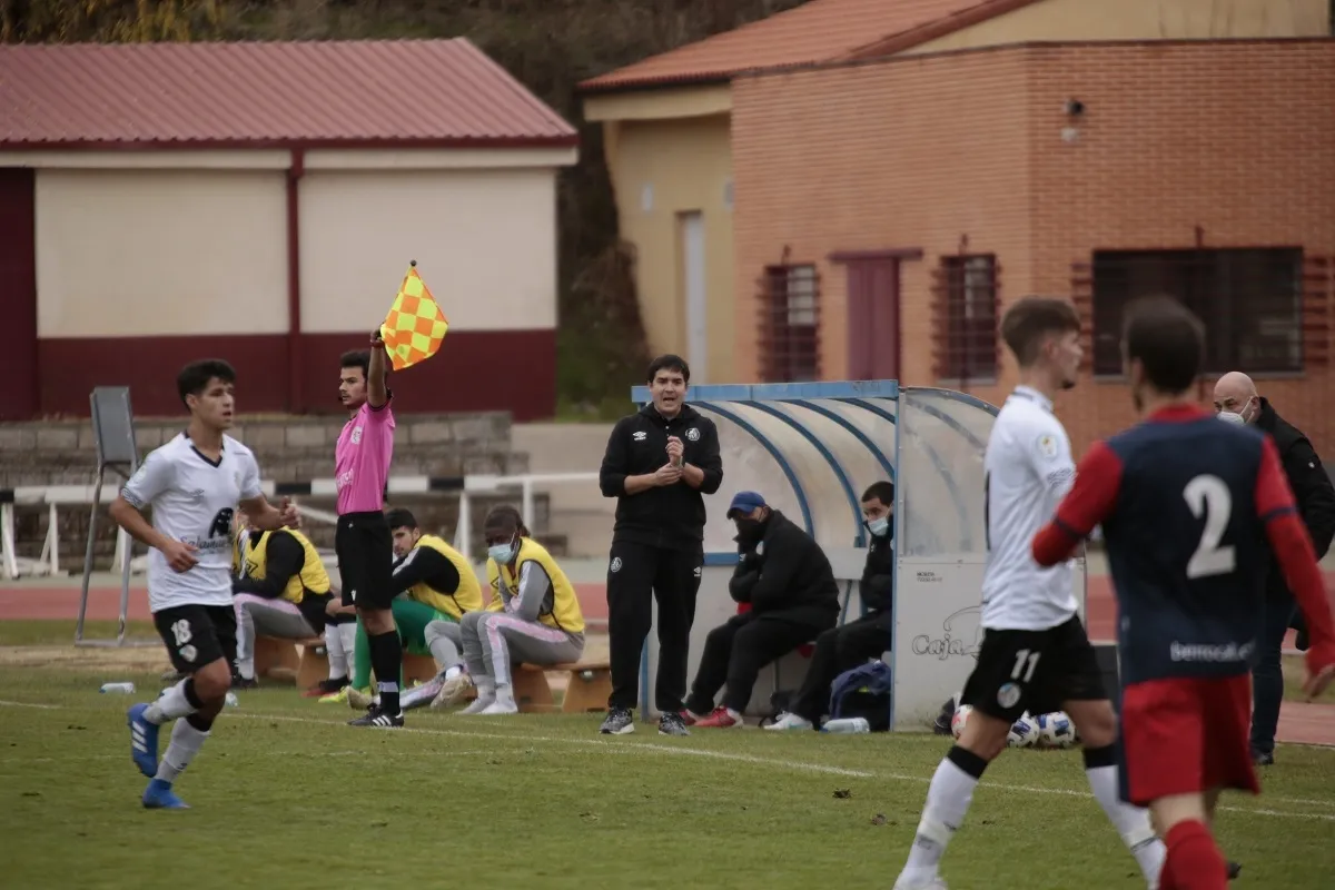 Guillén, durante un partido / Salamanca CF UDS