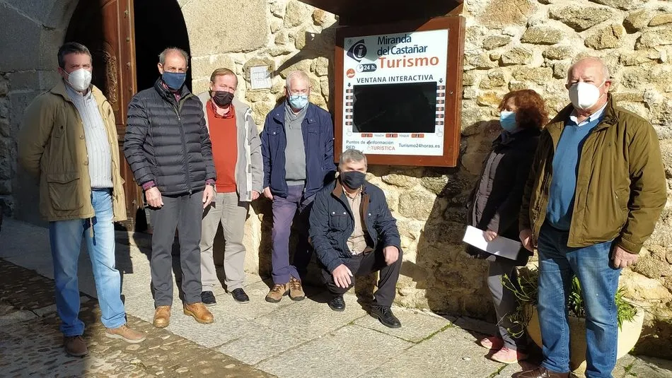 Miranda del Castañar instala un punto de información turística