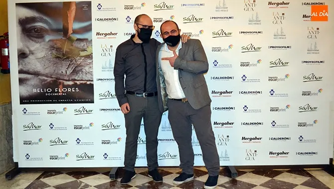 Helio Flores junto a Fran García, responsable de Empatía Studios