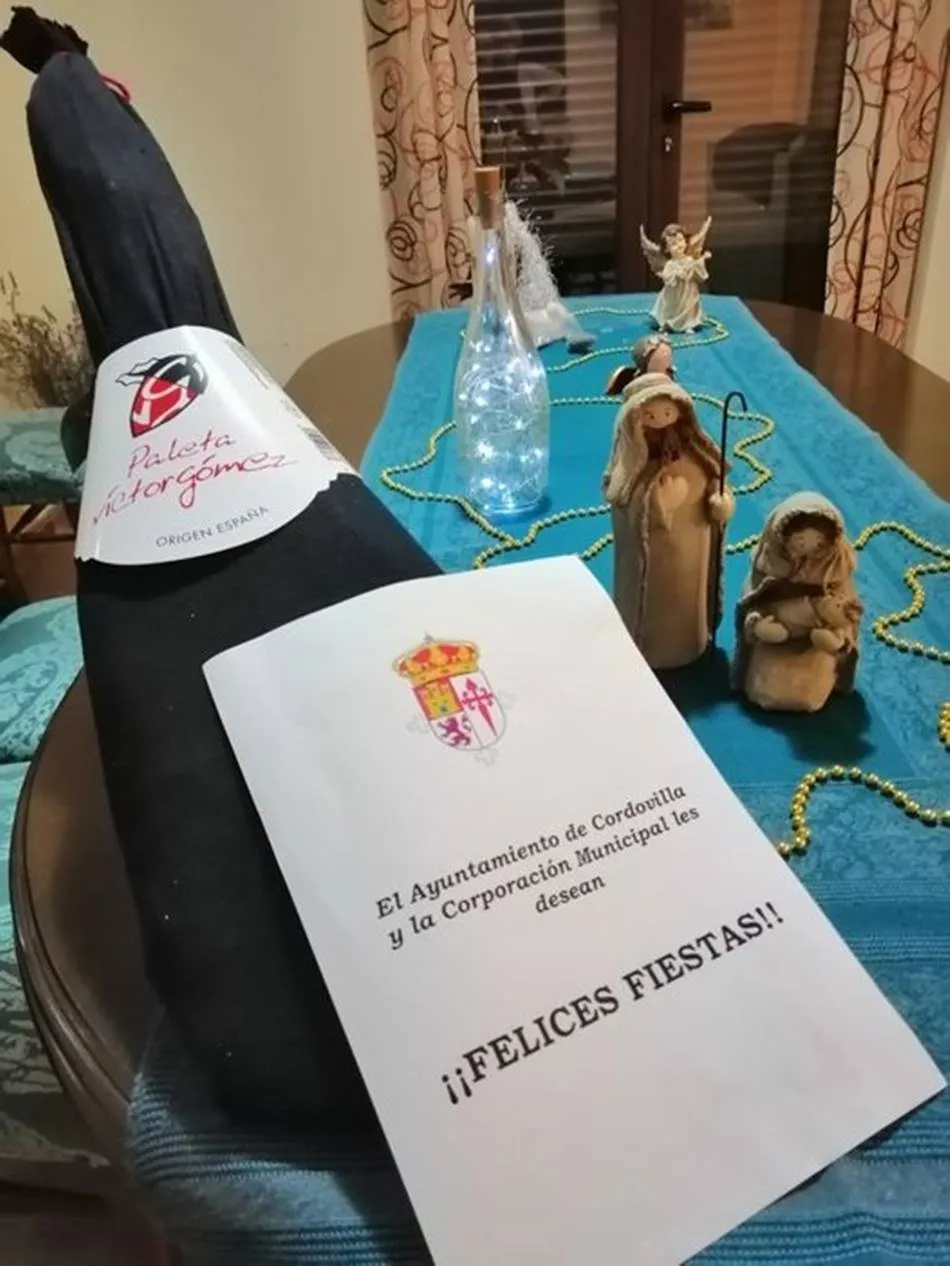 Cordovilla regala a sus habitantes una paleta por navidad