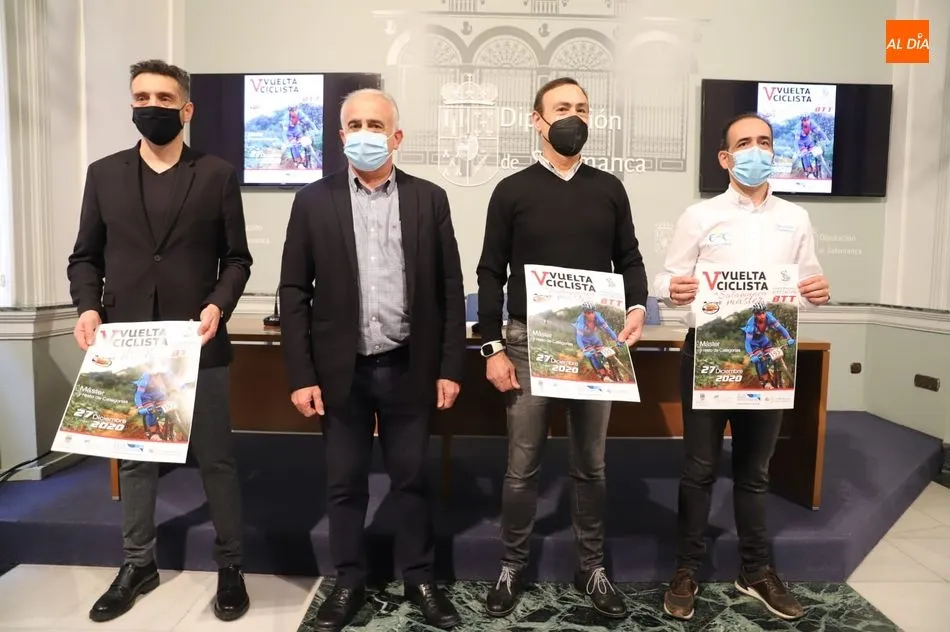 Presentación de la V Vuelta a Salamanca Máster en BTT. Fotos: Lydia González