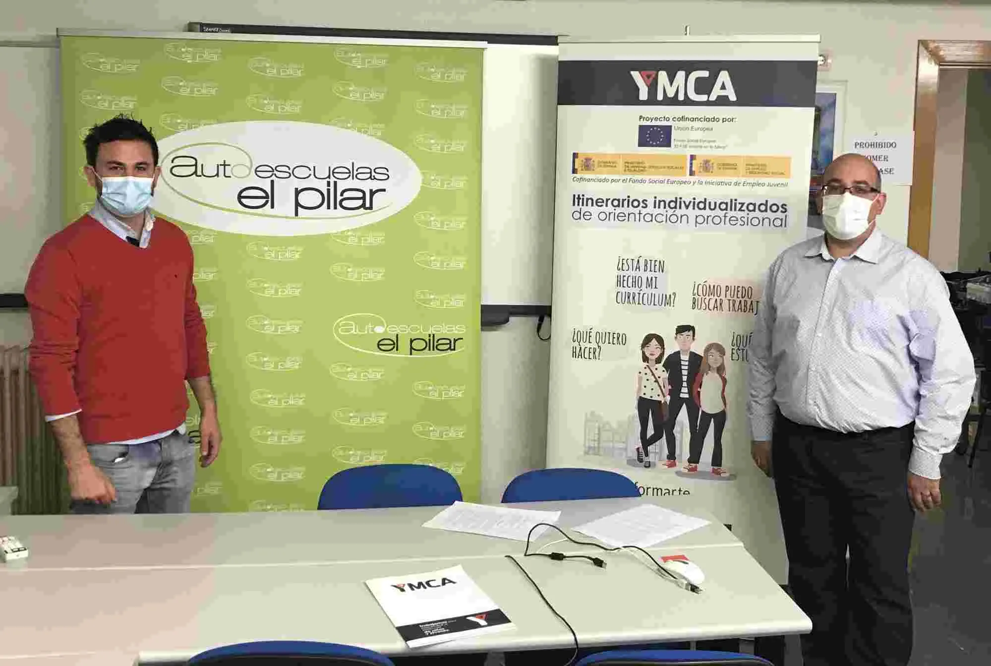 YMCA y Autoescuelas El Pilar alcanzan un convenio