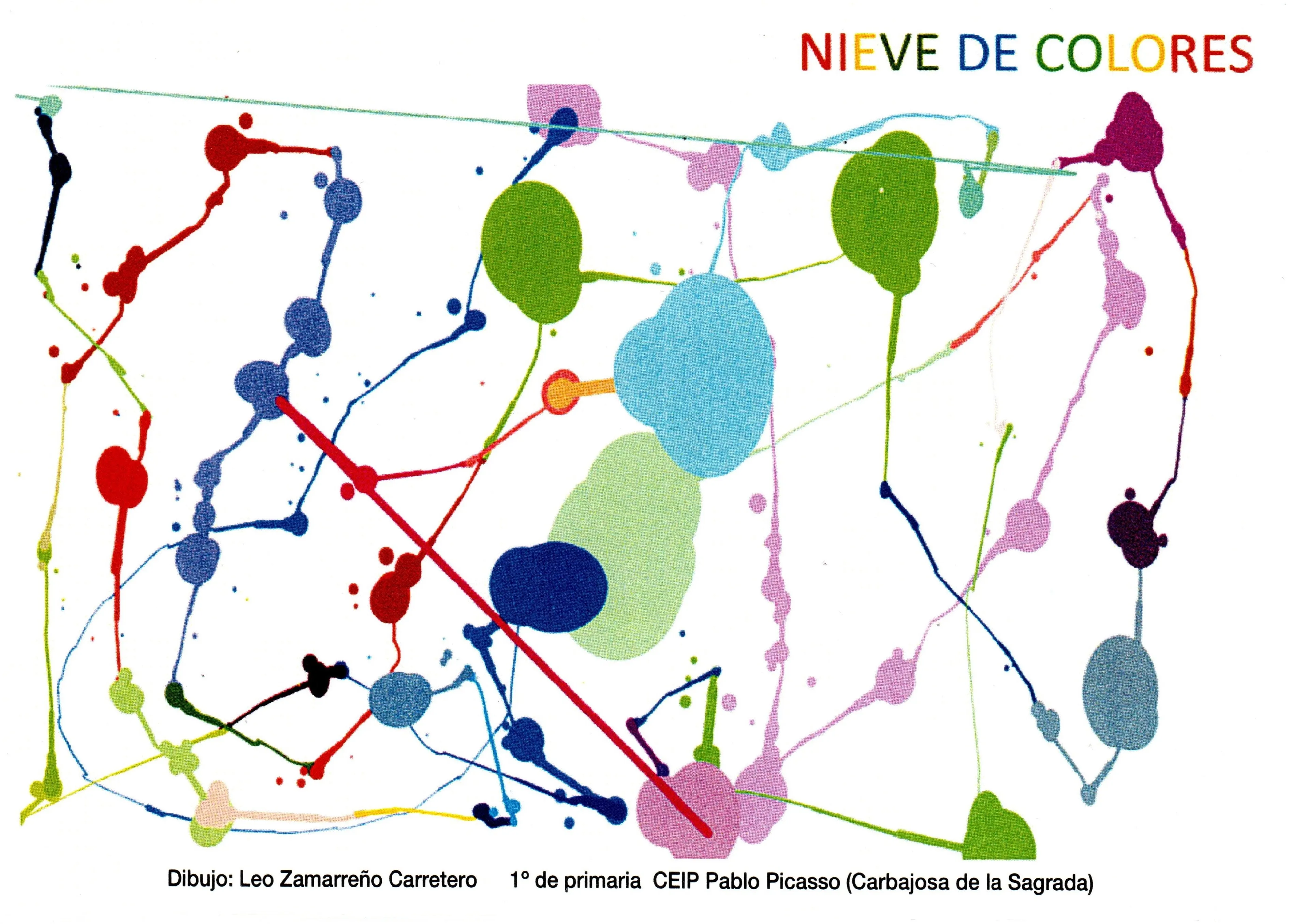 Postal ganadora del concurso