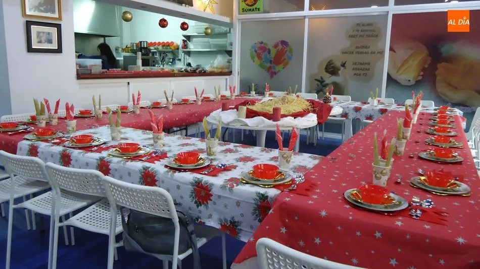 El Comedor de los Pobres vuelve a vestirse de gala por Nochebuena