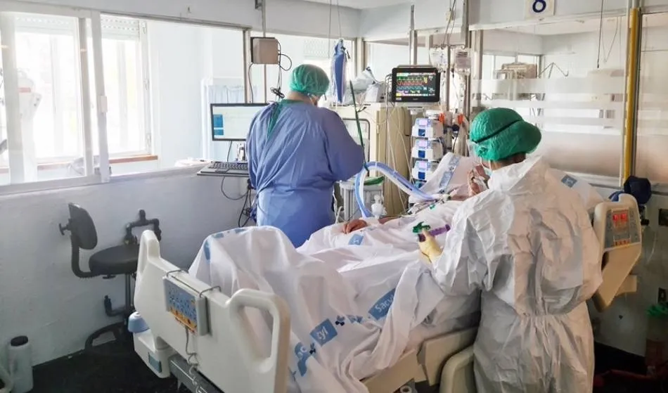 Imagen de archivo de pacientes ingresados por Covid-19