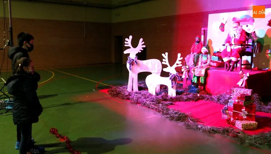 Papá Noel prometió a todos su visita esta noche para dejarles sus regalos