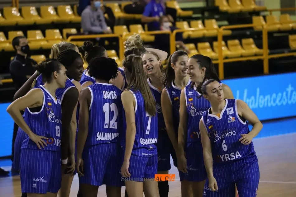 La plantilla del Avenida, en un partido anterior