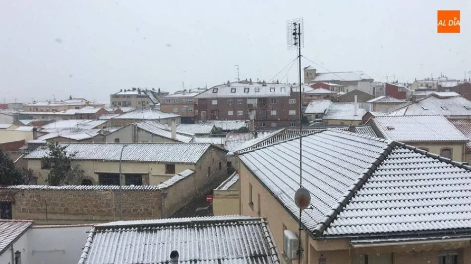 Previsión de nieve para Salamanca por encima de los 800 metros