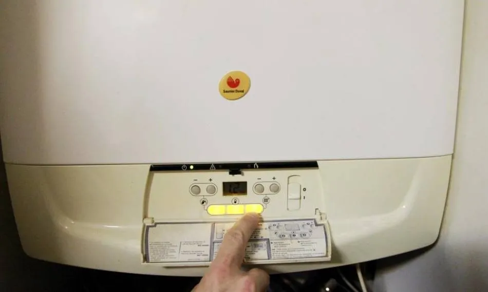 Calentador en una vivienda