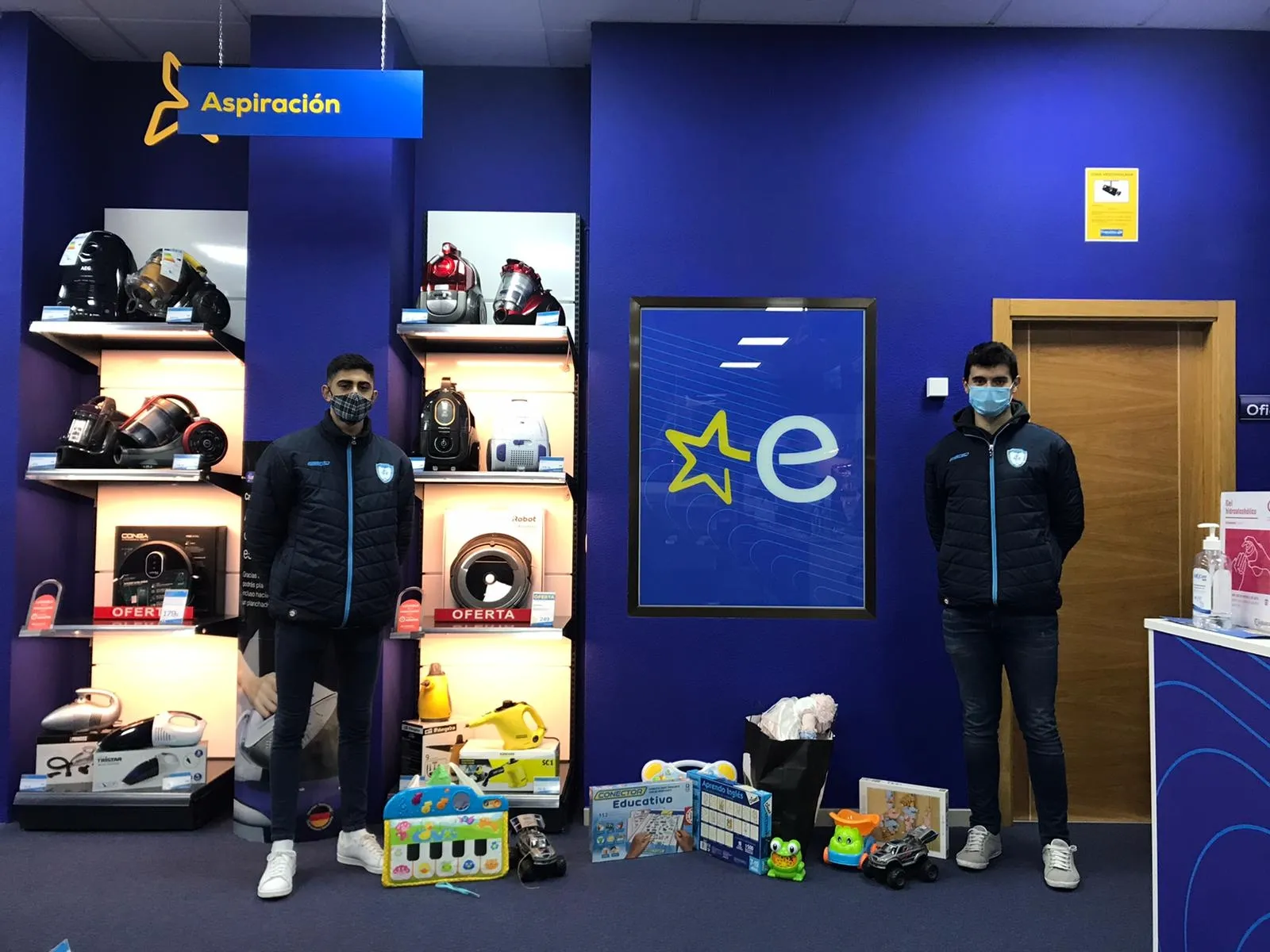 David y Barbero, en la campaña