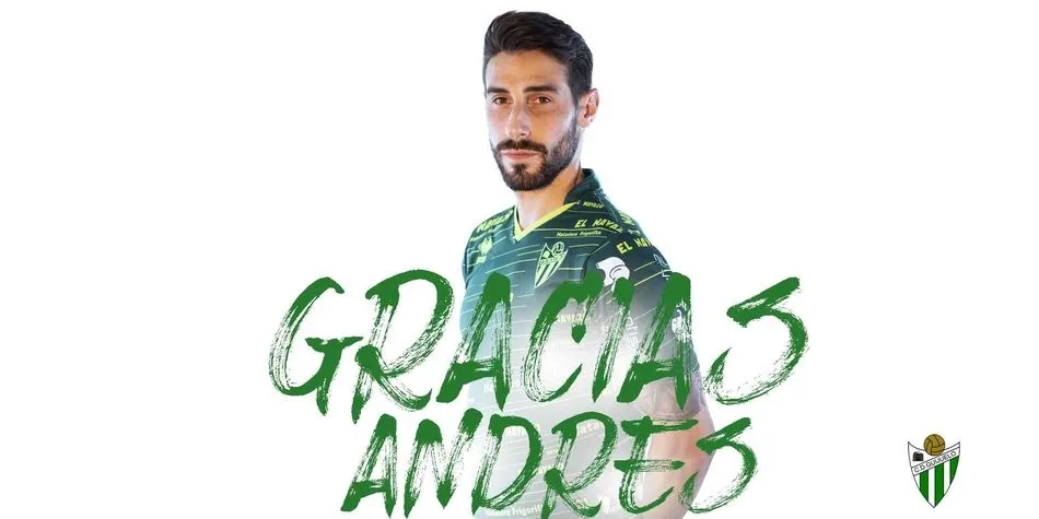 Andrés González causa baja en el CD Guijuelo 