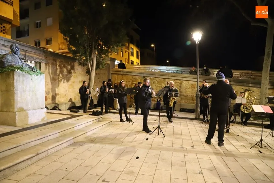 La Banda de Música Tomás Bretón actuando esta tarde - Lydia González