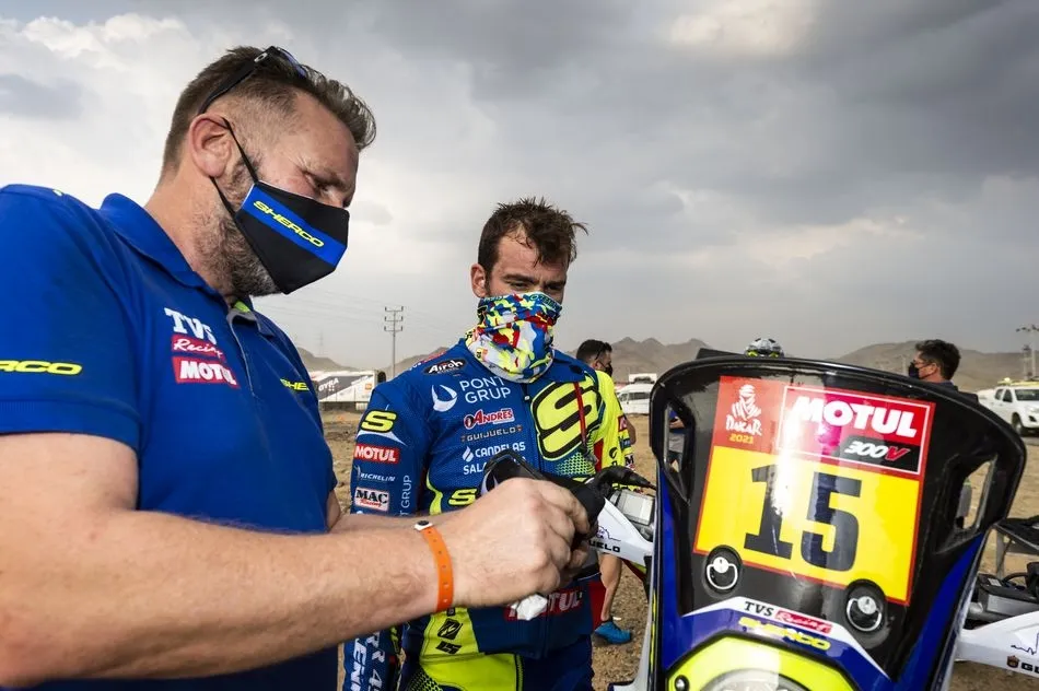 Todo listo para el prólogo de salida mañana 2 de enero - LS Sherco Team
