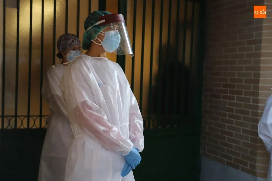 Personal sanitario en Salamanca - Archivo