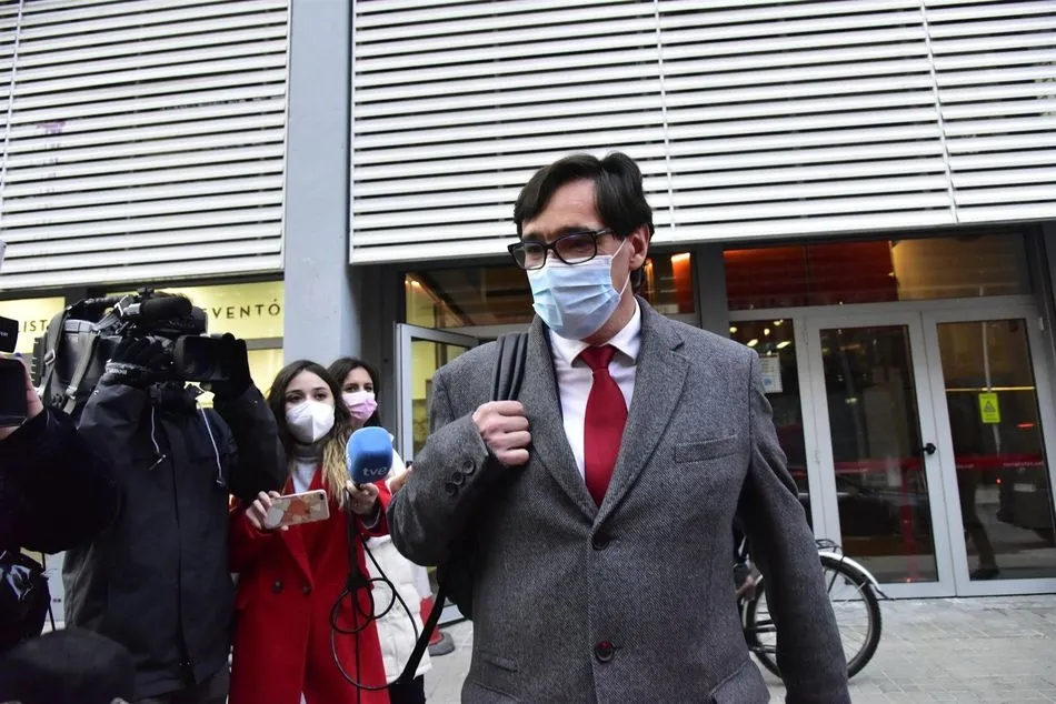 El ministro de Sanidad, Salvador Illa - David Oller - Europa Press