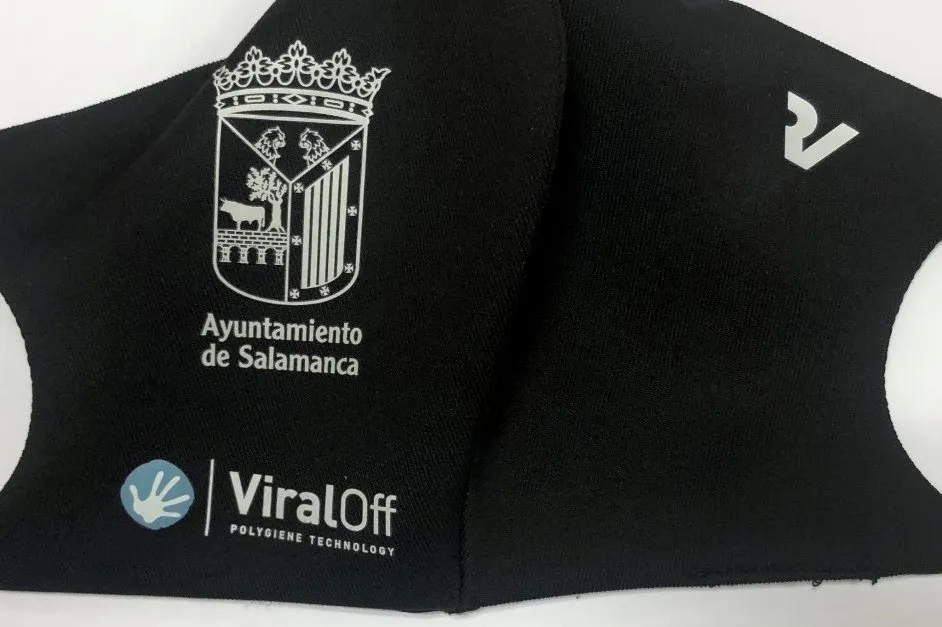 Mascarillas infantiles que ha comenzado a mandar el Ayuntamiento a los domicilios de los menores