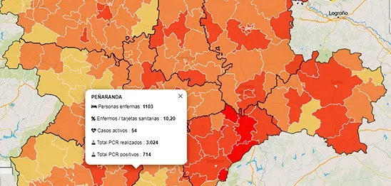 Adiós a las Navidades en la Zona Básica de Salud con más de medio centenar de casos Covid activos