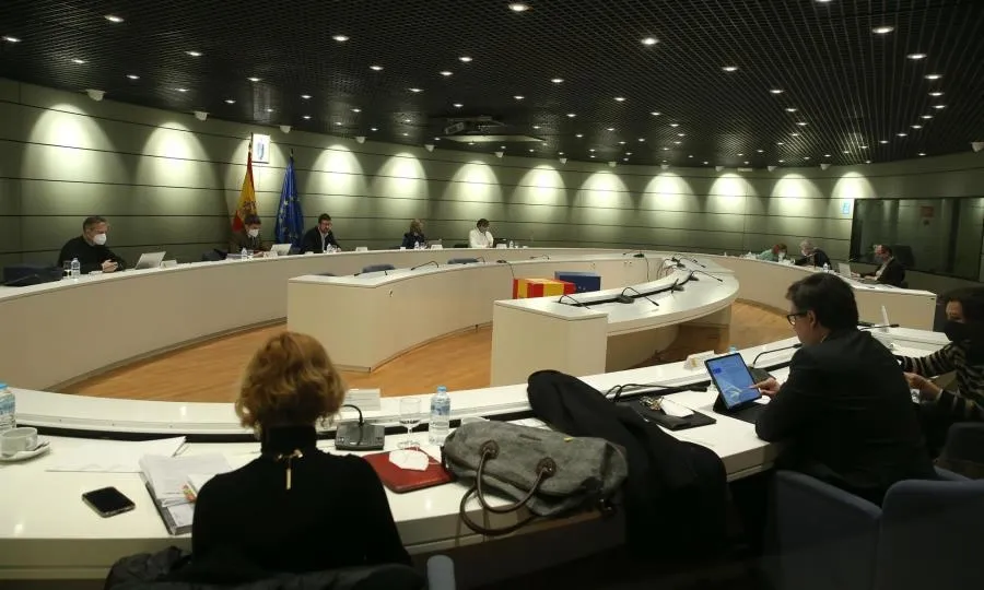 Reunión de ERTE en el Ministerio de Trabajo. Foto del MINISTERIO DE TRABAJO