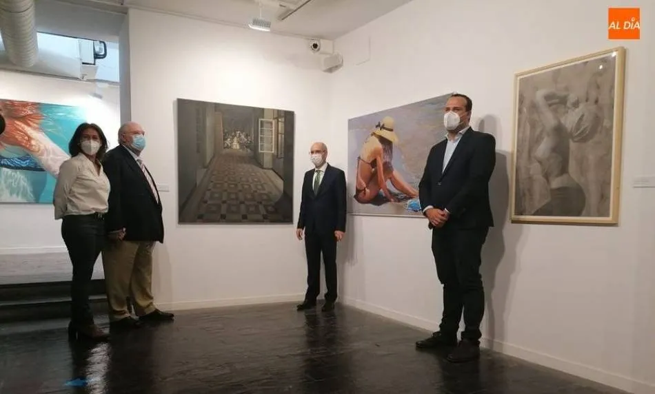 Sala de exposiciones de La Salina en una de las últimas muestras ofrecidas - Diputación de Salamanca