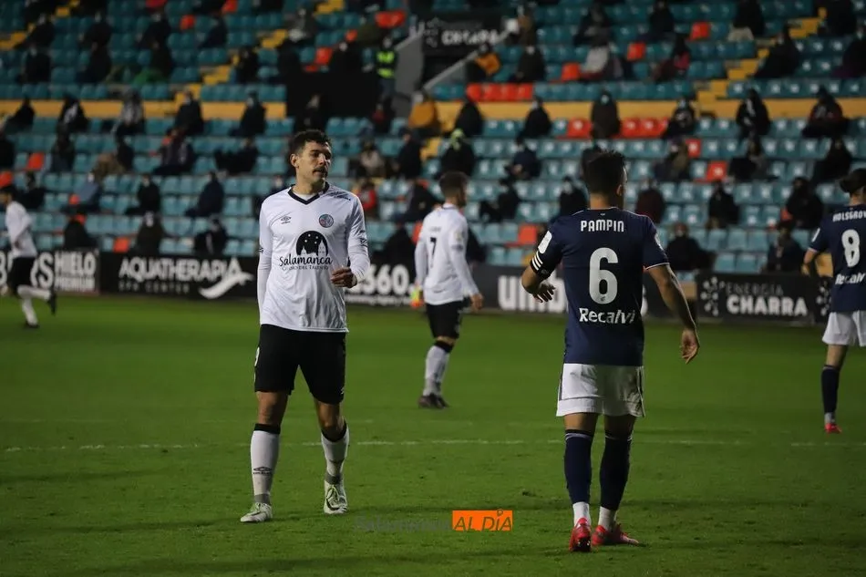 Uxío y Pampín, en el Salamanca - Celta