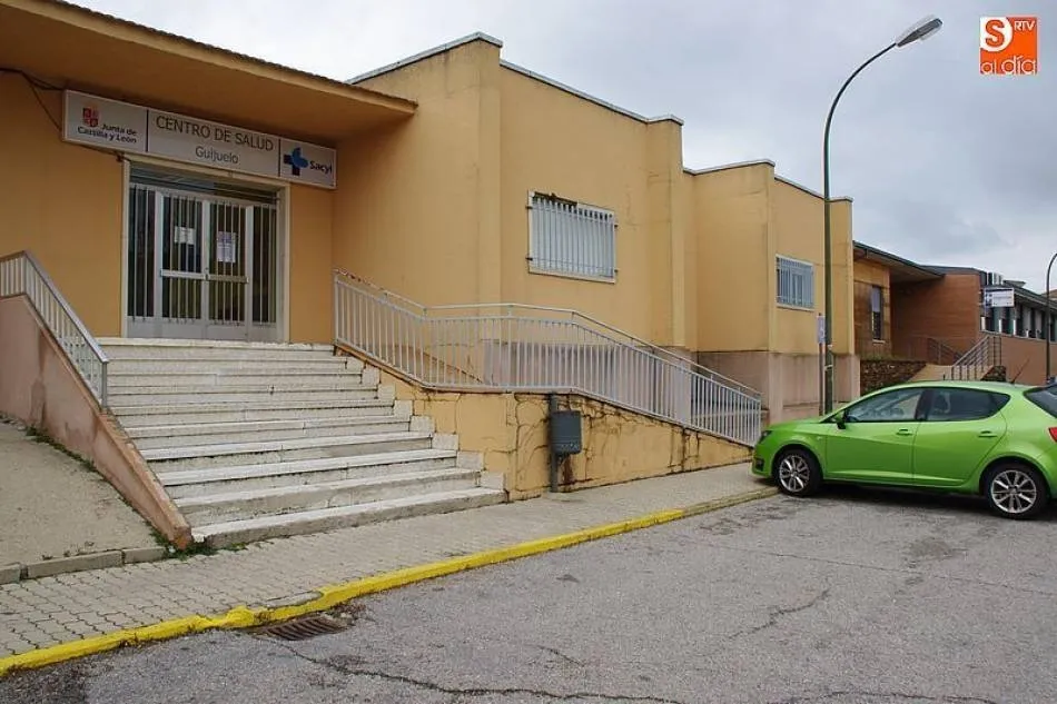 Centro de Salud de Guijuelo, al que fue trasladado el herido. Foto de archivo