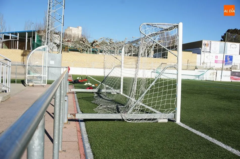 Una portería del Municipal