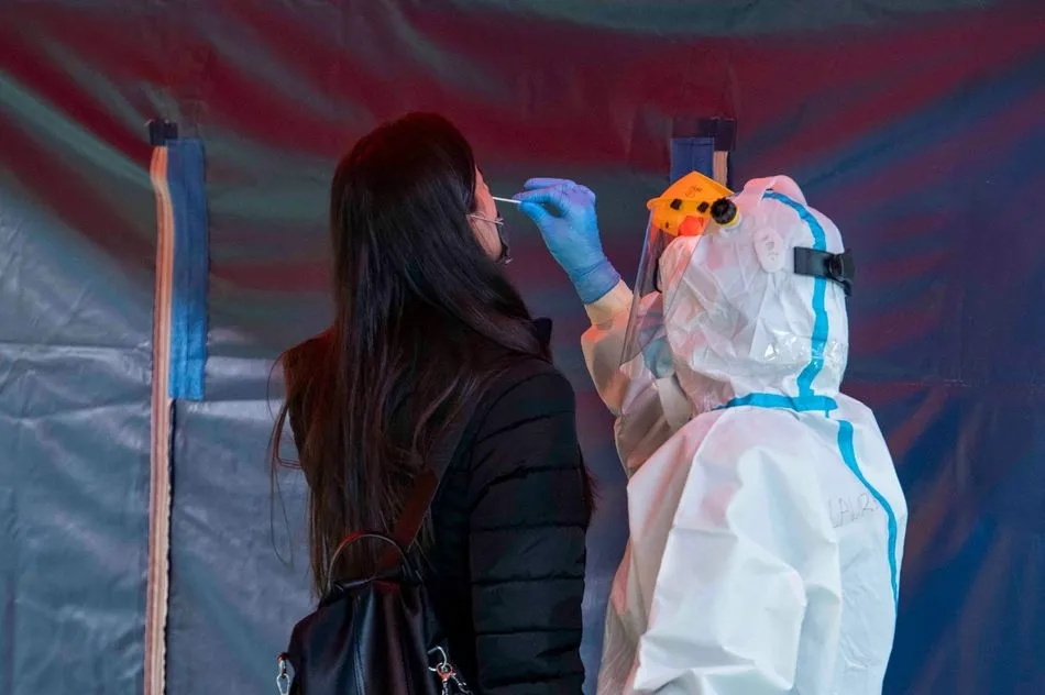 Imagen de los test de detección del Covid-19 realizados durante esta semana en la Universidad de Salamanca
