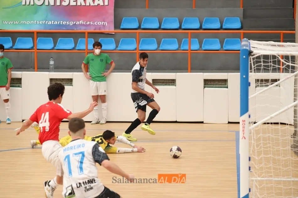 Un partido anterior del equipo charro