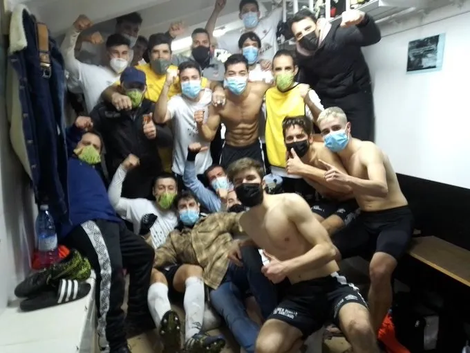 El Ciudad Rodrigo celebra su triunfo / TWITTER