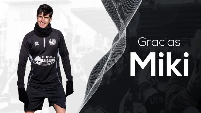 Miki Muñoz, en su despedida / Unionistas CF