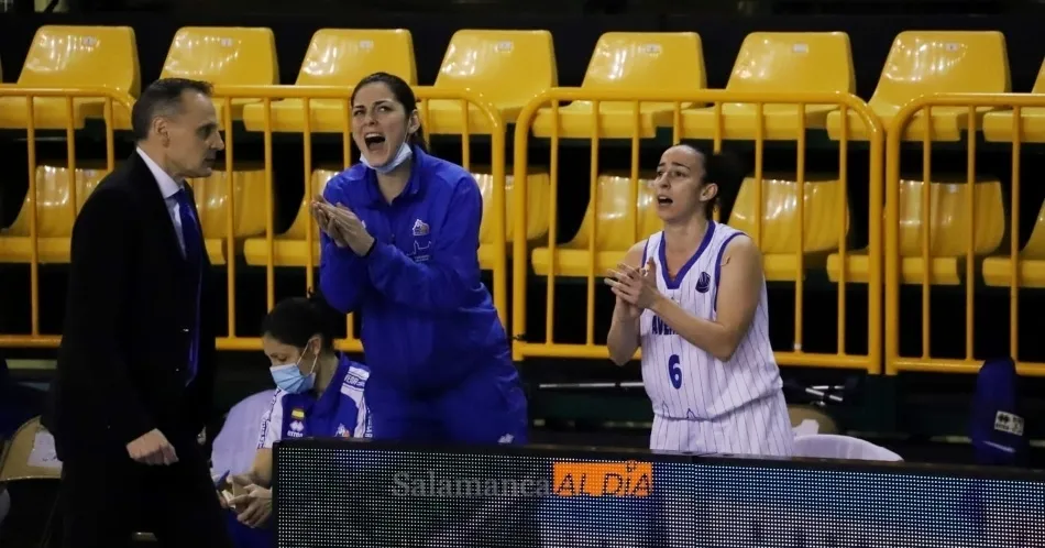 Foto de archivo de uno de los partidos del Avenida en la burbuja de Euroliga disputada en Salamanca