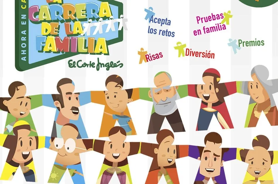 El Corte Inglés lanza La Carrera de la Familia para disfrutar la gymkana desde casa de forma...