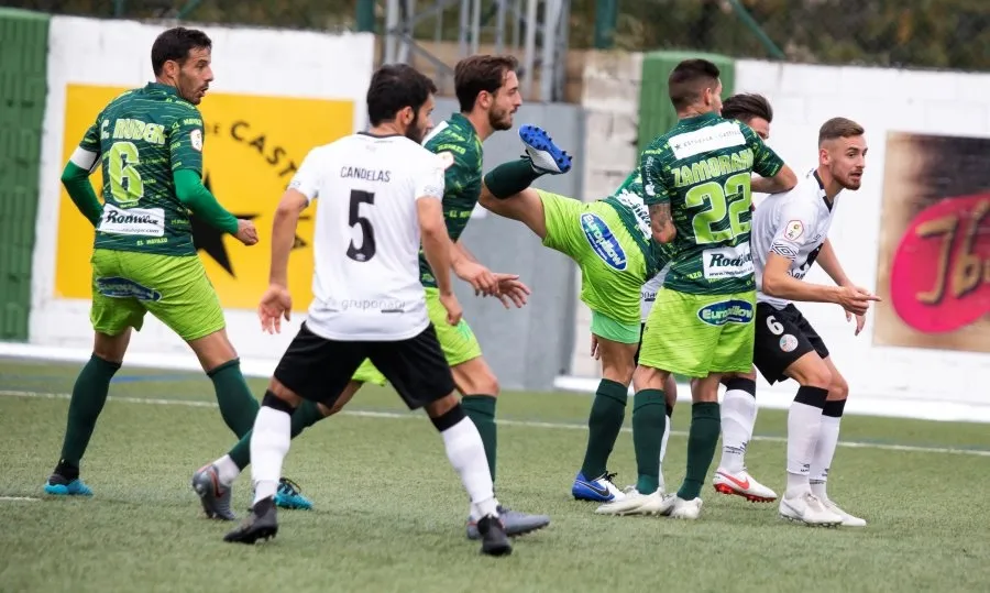 El CD Guijuelo retomará la competición con el Salamanca UDS. Foto CD Guijuelo