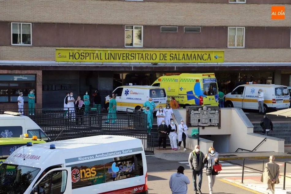 Foto de archivo del Hospital Clínico de Salamanca