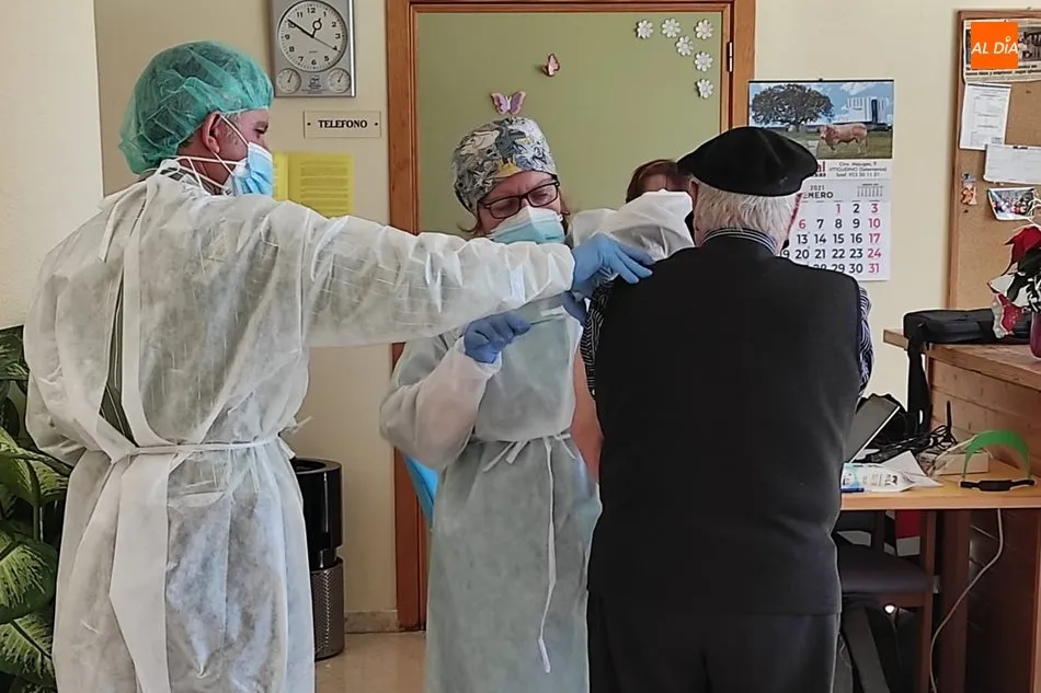 Vacunación frente a la Covid-19 en la provincia salmantina