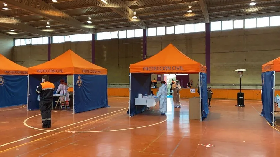 Las pruebas se han llevado a cabo en el pabellón deportivo de la localidad - JCyL
