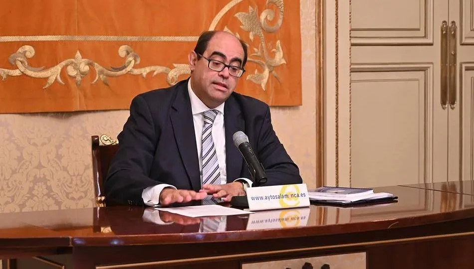 El concejal de Hacienda, Régimen Interior y Contratación, Fernando Rodríguez