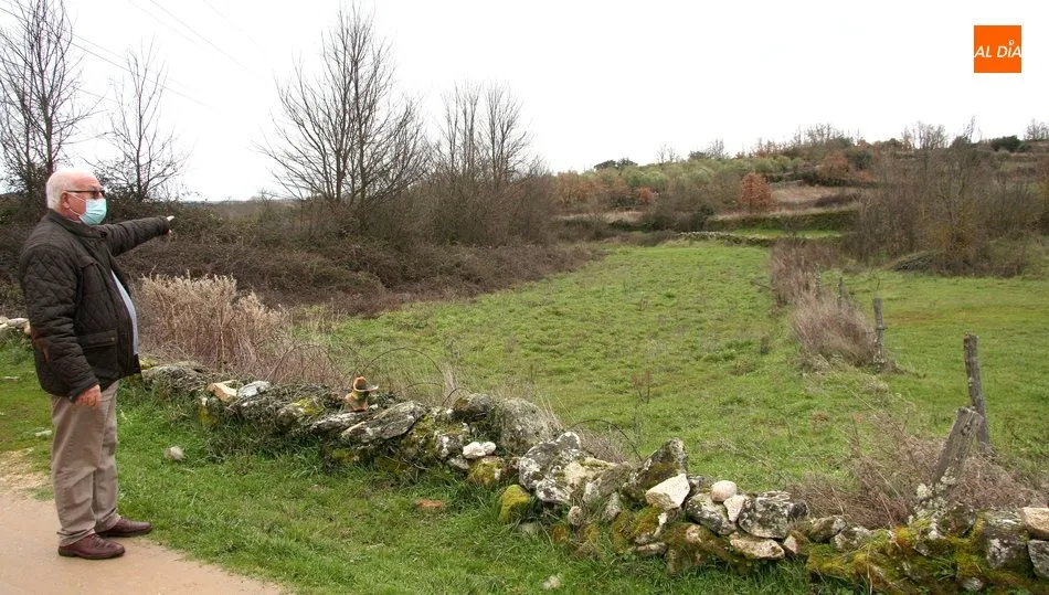 Parcela en la que se ubicará la estación depuradora de aguas residuales (EDAR) de Masueco