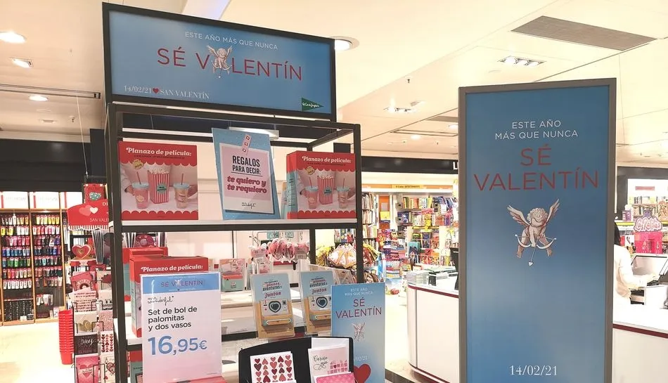 El Corte Inglés quiere proponer un amplio abanico de ideas para regalar en el día más romántico del año